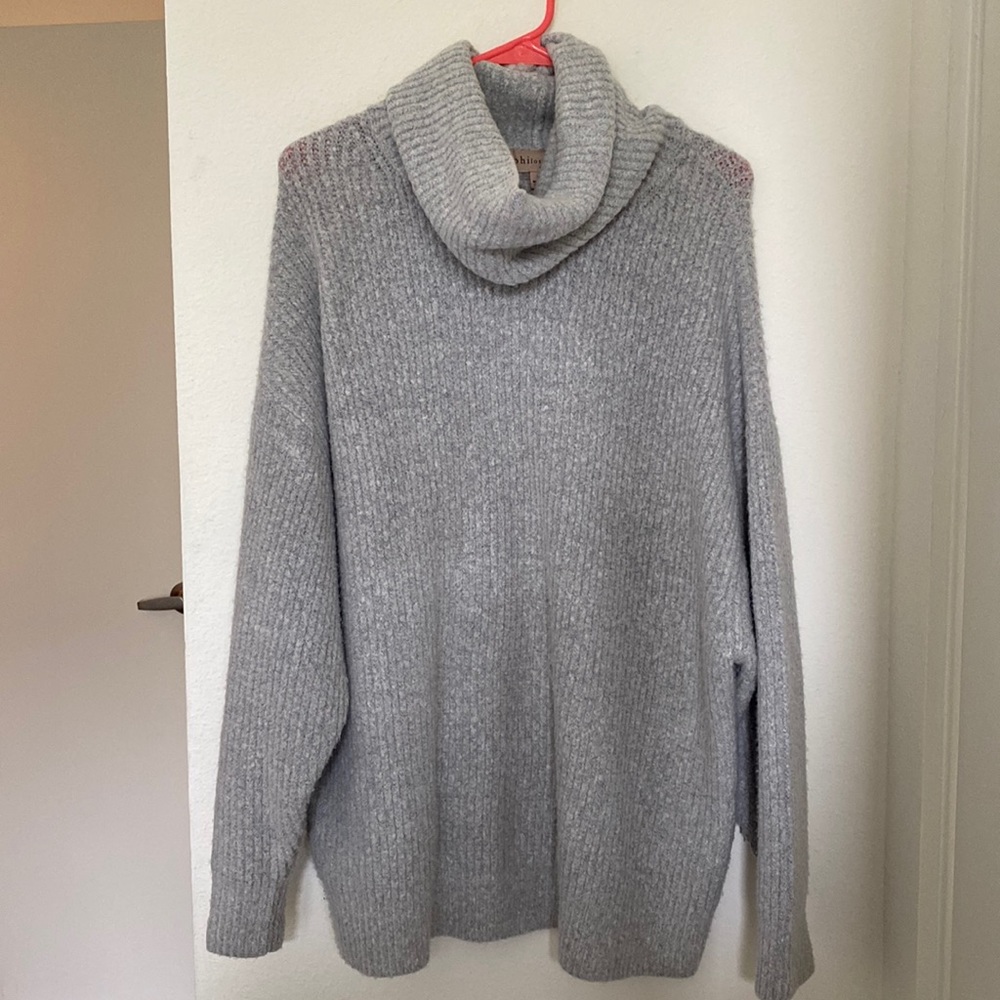 Gray sweater